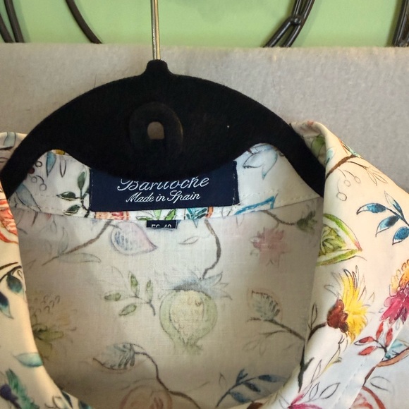 Baroche button-up Multicolor Floral shirt EU40 fitted - Picture 2 of 7